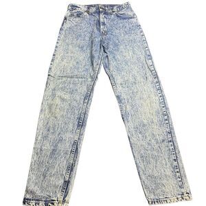 Vintage Levi’s Orange Tab 40550-0209 Acid Wash Mens Blue Jeans 31x32 80s (30x32)